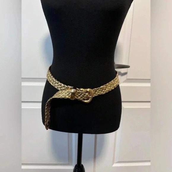 Unbranded | Gold Woven Belt | Size L - Picture 2 of 6